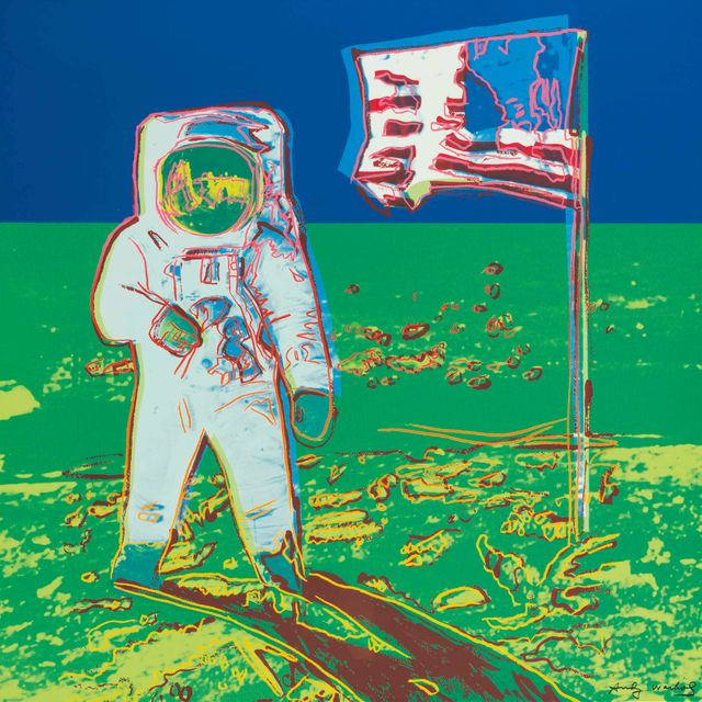 Andy Warhol — Лунная походка: одна пластина (см. F. & S. II.404-405)