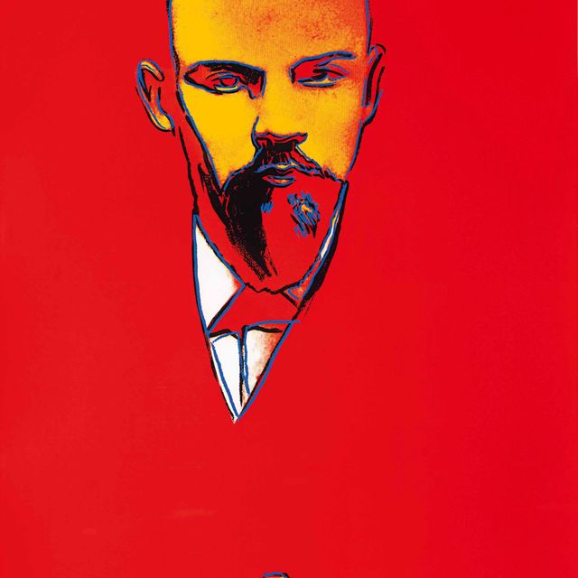 Andy Warhol — Красный Ленин
