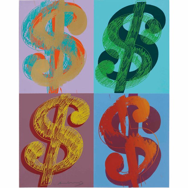 Andy Warhol — $ (Квадрант)
