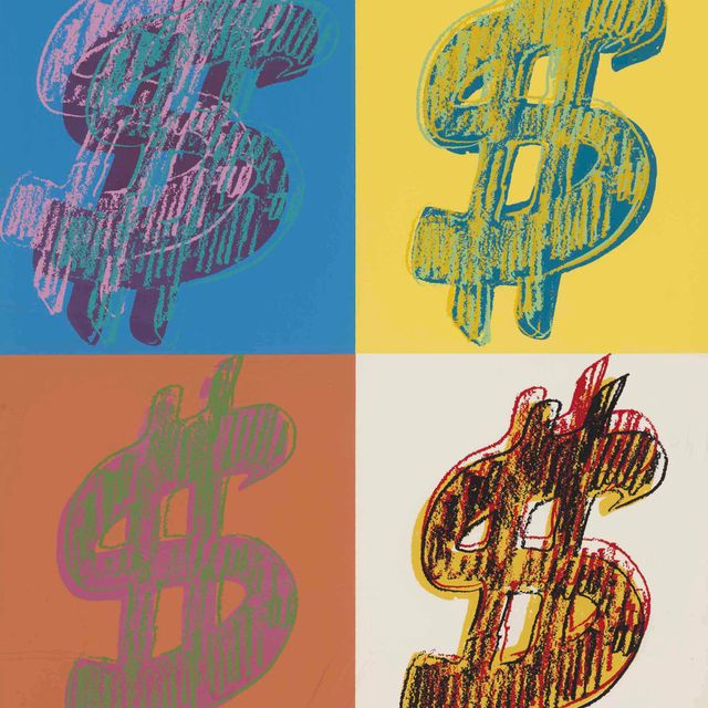 Andy Warhol — $ (Квадрант) : одна тарелка