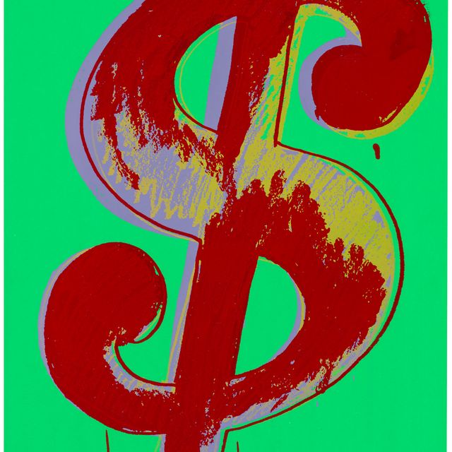Andy Warhol — $ (1)