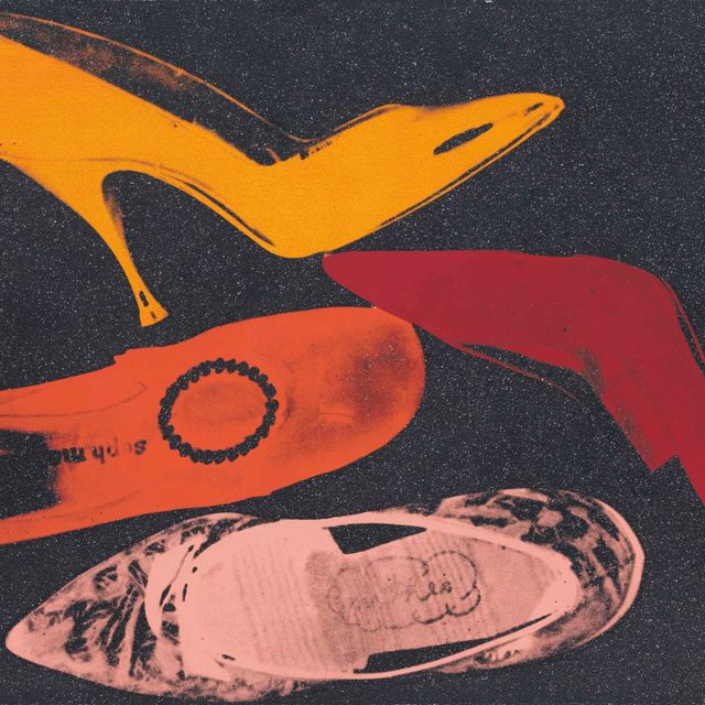 Andy Warhol — Обувь: одна тарелка