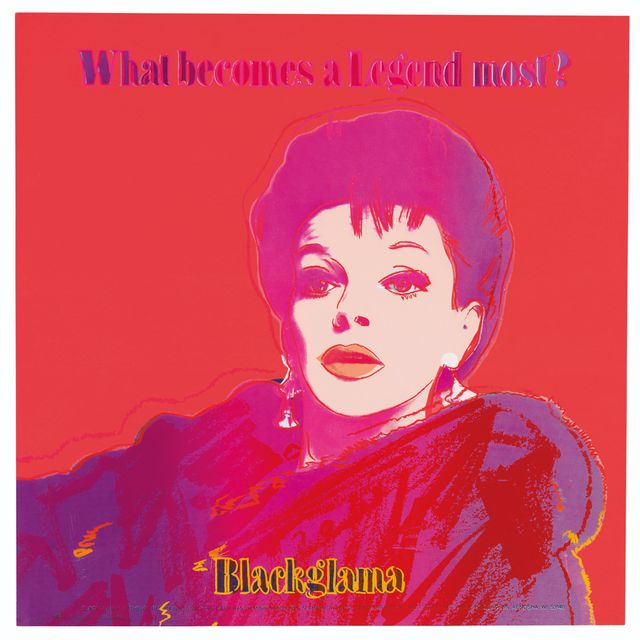 Andy Warhol — Черная Глама (Джуди Гарленд), из рекламы