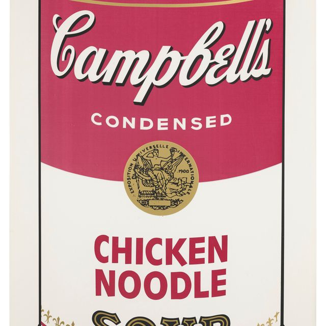 Andy Warhol — Куриная лапша, от: Campbell's Soup I
