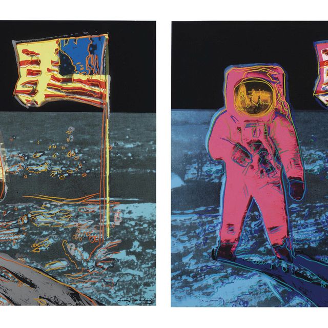 Andy Warhol — Лунная походка (F. & S. II.404-405)