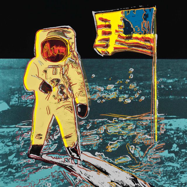 Andy Warhol — Лунная походка: одна тарелка