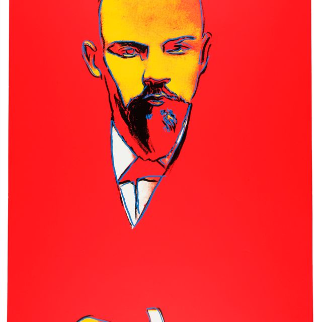 Andy Warhol — Красный Ленин (F. & S. II.403)