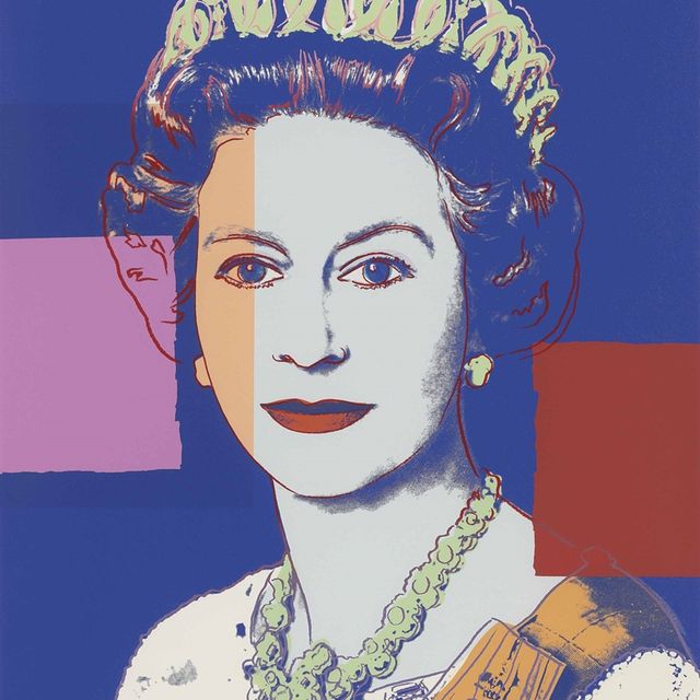 Andy Warhol — Королева Соединенного Королевства Елизавета II, от: Правящих королев