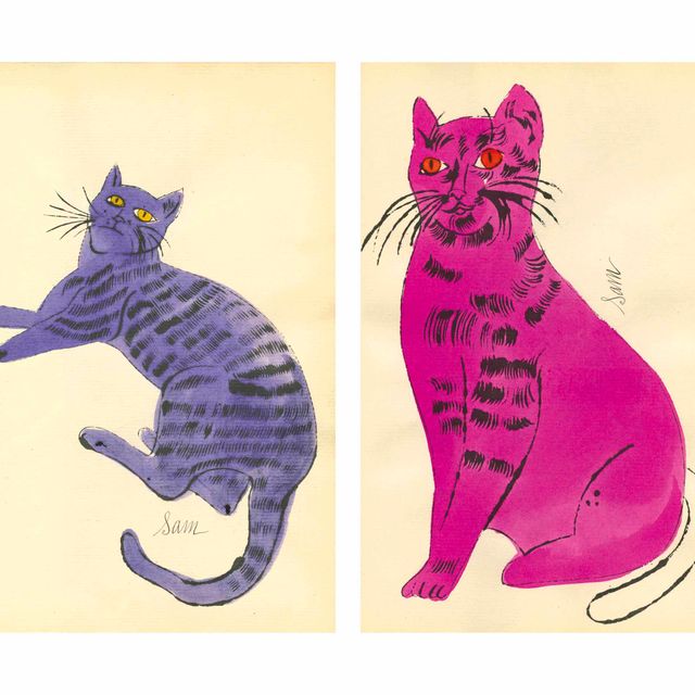 Andy Warhol — 25 кошек по имени(d) Сэм и одна голубая киска
