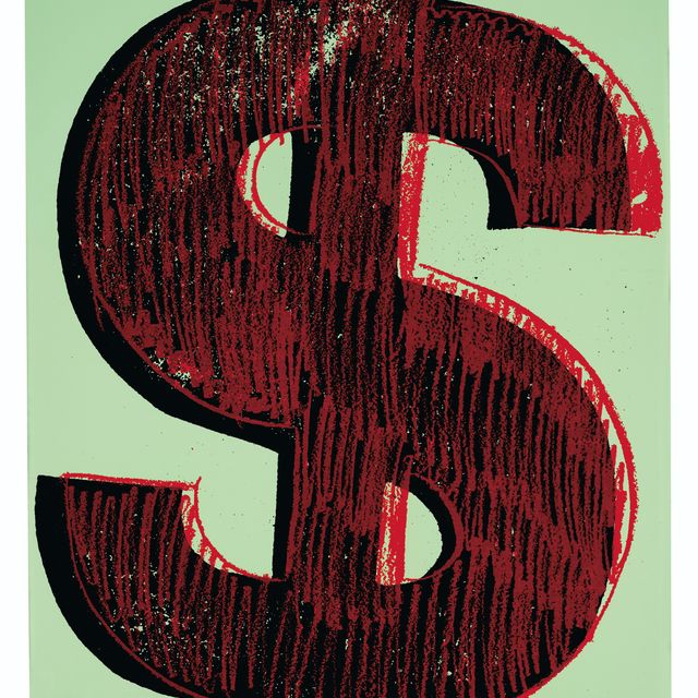 Andy Warhol — $ (1) : один отпечаток