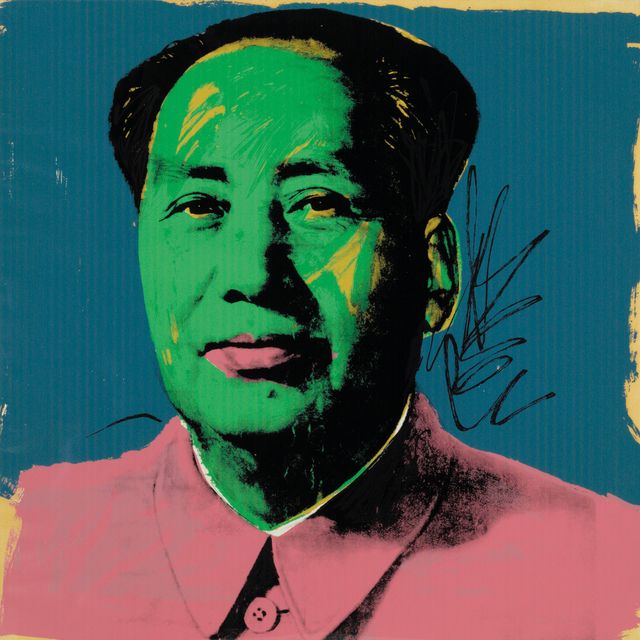 Andy Warhol — Мао: одна тарелка