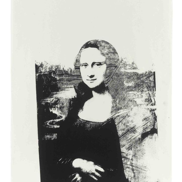 Andy Warhol — Мона Лиза (ретроспективная серия)