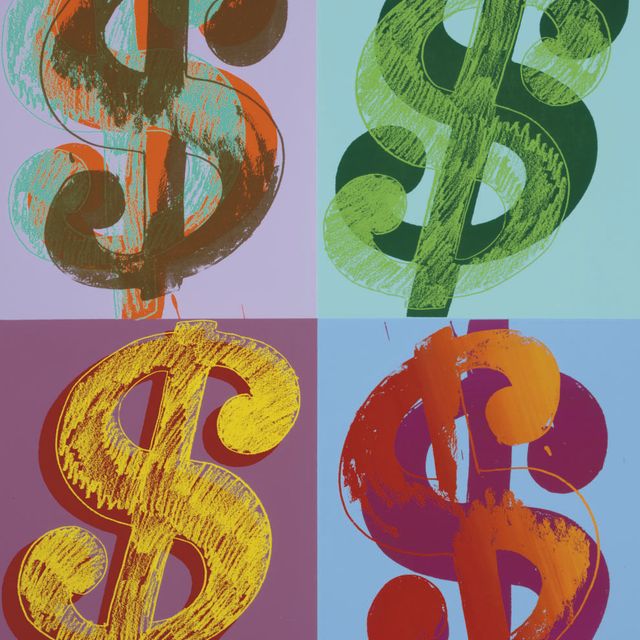 Andy Warhol — $ (Квадрант) (F. & S. 283)