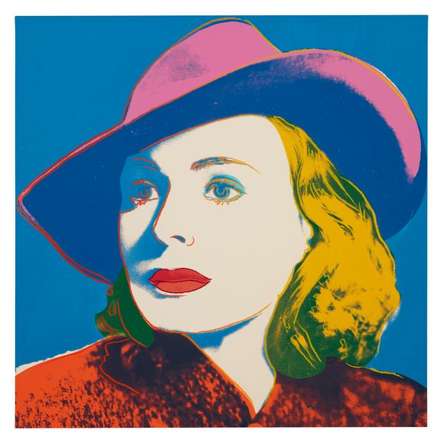 Andy Warhol — Ингрид Бергман в шляпе, от Ингрид Бергман
