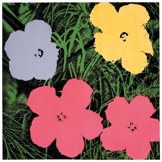 Andy Warhol — Цветы: одна тарелка