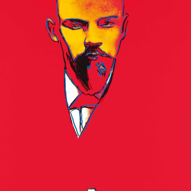 Andy Warhol — Красный Ленин