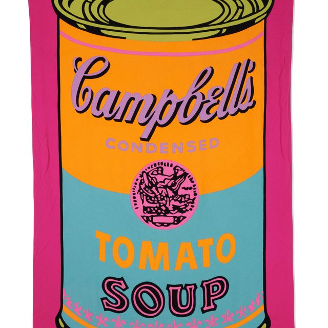 Andy Warhol — Баннер томатный суп Кэмпбелла