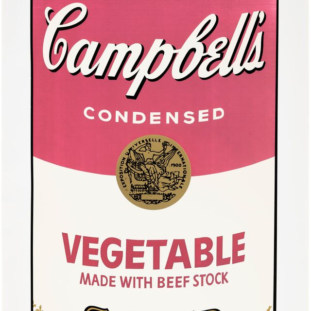 Andy Warhol — Овощ, приготовленный на говяжьем бульоне, из супа Campbell's Soup I