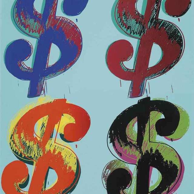 Andy Warhol — $ (4) (F. & S. IIA.281-282)