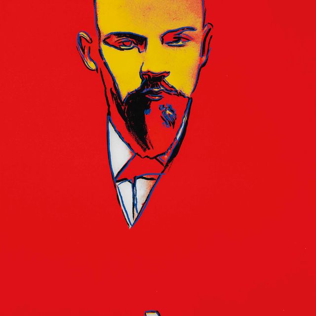 Andy Warhol — Красный Ленин