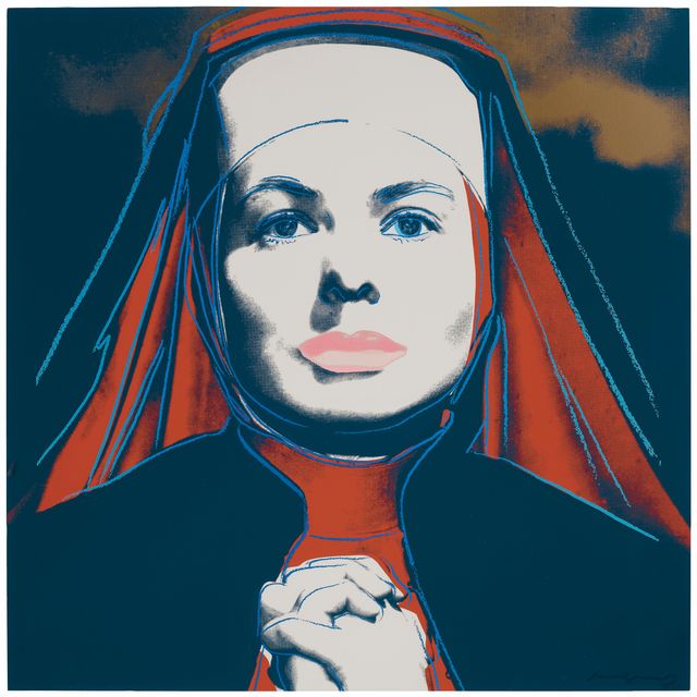 Andy Warhol — "Монахиня" от Ингрид Бергман