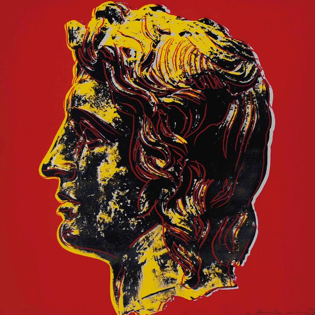 Andy Warhol — Александр Македонский : одна тарелка