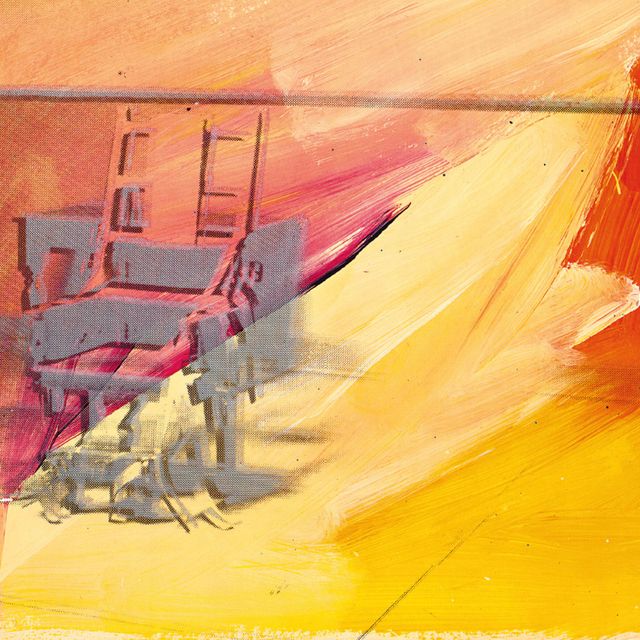 Andy Warhol — Электрические стулья: одна тарелка