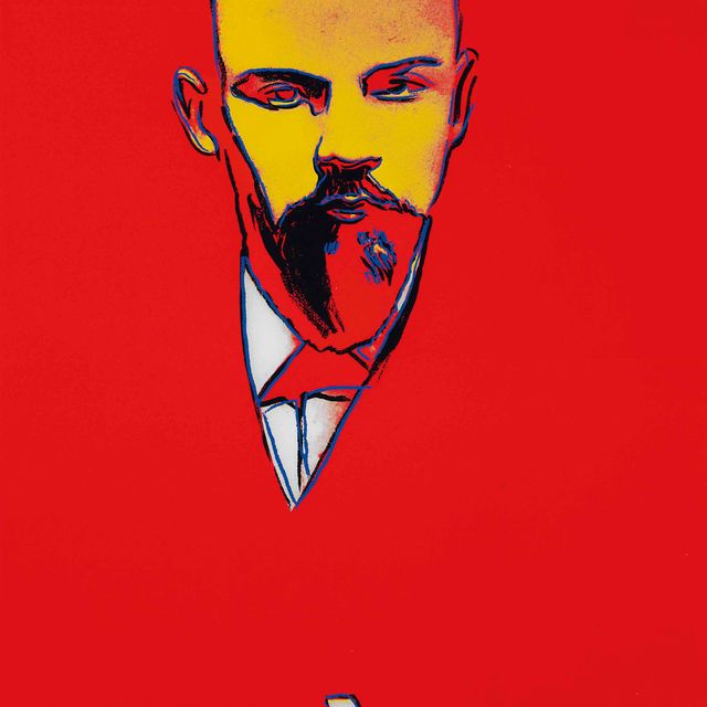 Andy Warhol — Красный Ленин