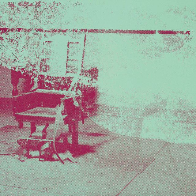 Andy Warhol — Электрические стулья: одна тарелка
