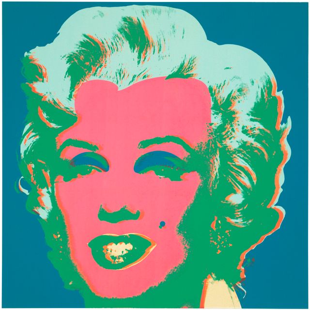 Andy Warhol — Мэрилин: одна тарелка