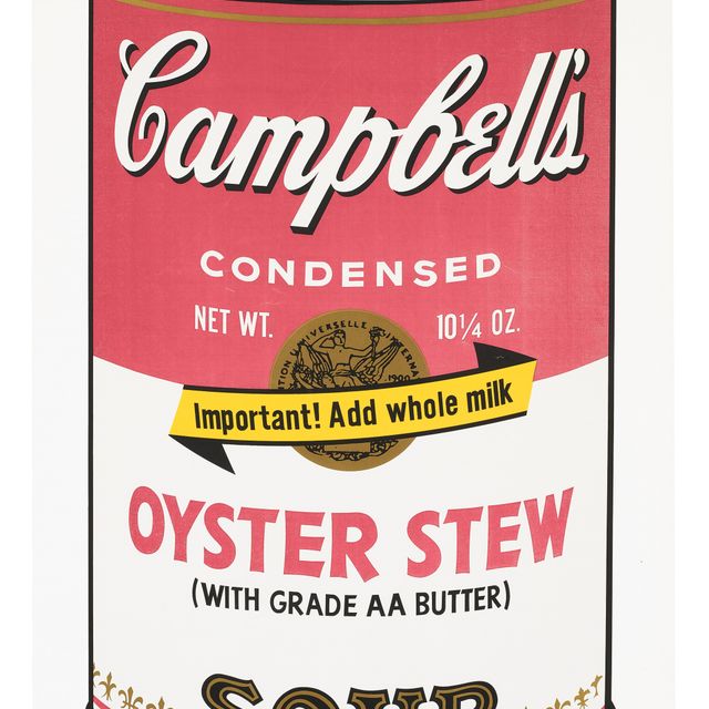Andy Warhol — Рагу из устриц, от: Campbell's Soup II