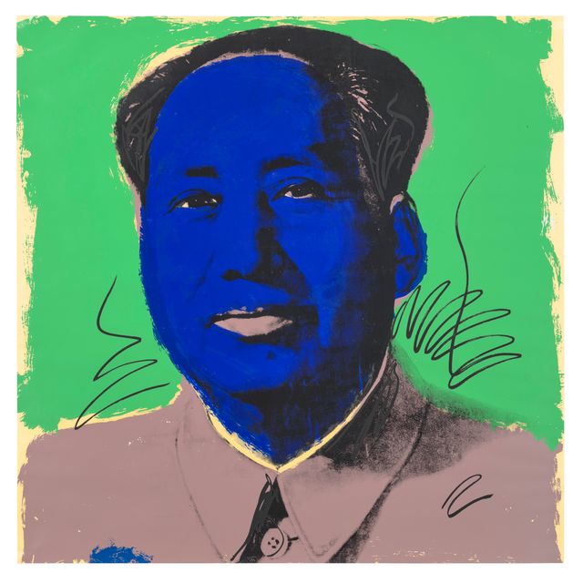Andy Warhol — Один отпечаток, от: Мао