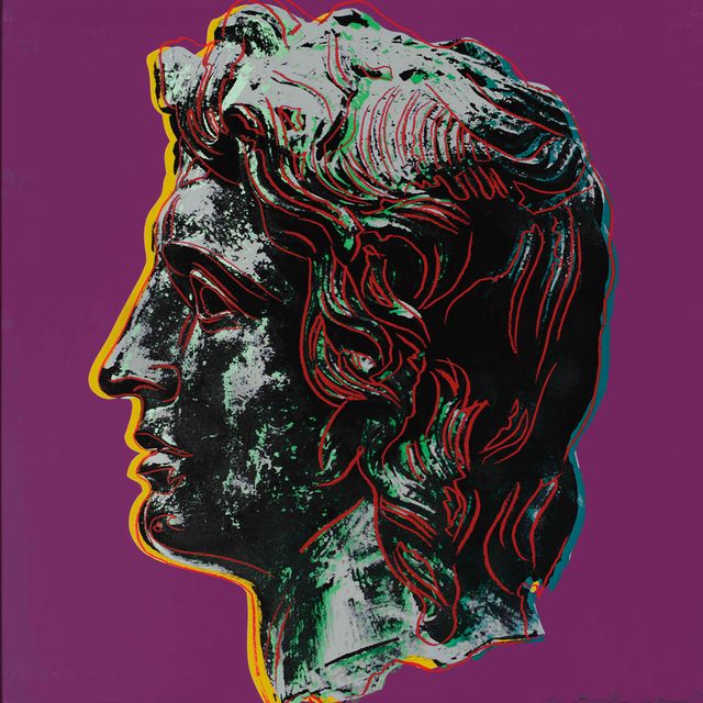 Andy Warhol — Александр Македонский : одна тарелка
