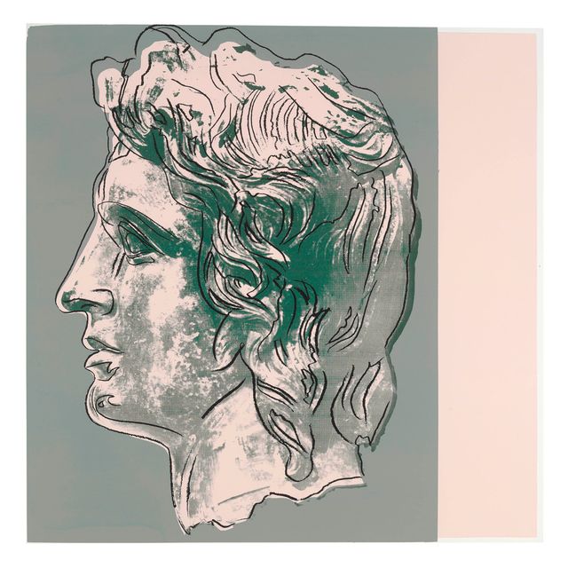 Andy Warhol — Александр Македонский : одна табличка (см. F. & S. II.291-292)