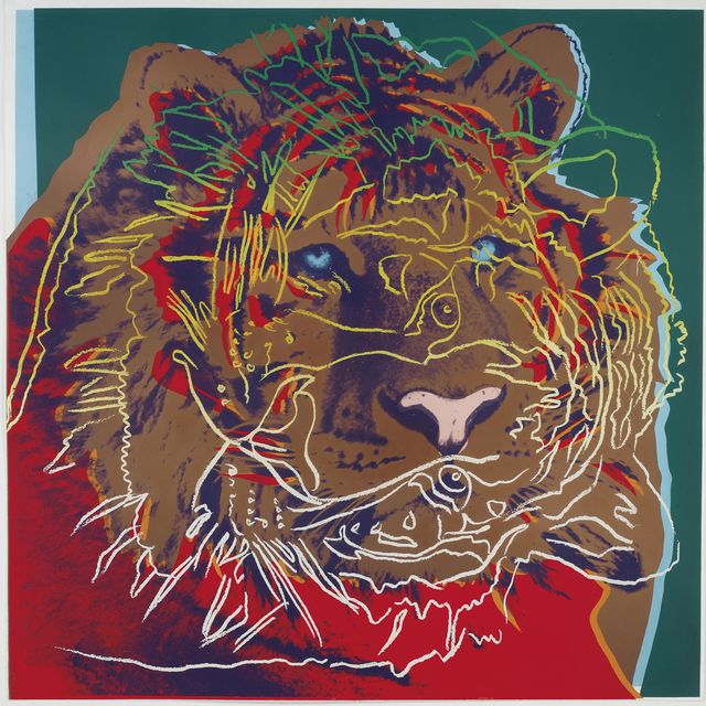 Andy Warhol — Сибирский тигр, относящийся к исчезающим видам (см. F. & S. II.297)