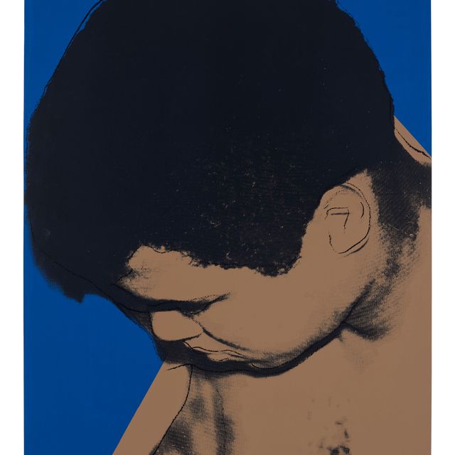 Andy Warhol — Мухаммед Али: один отпечаток