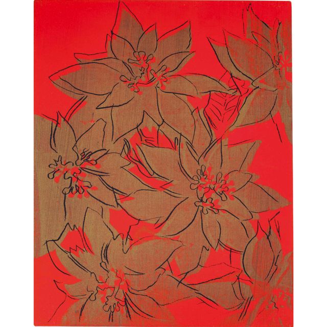 Andy Warhol — Пуансеттии