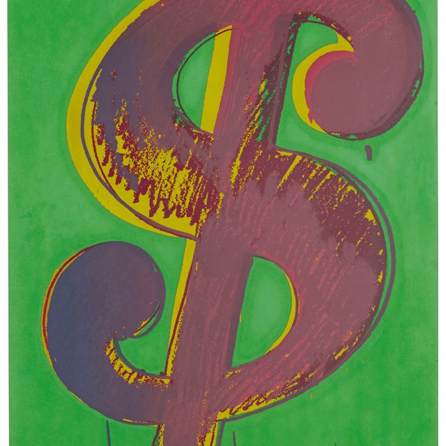 Andy Warhol — $ (1) : одна тарелка