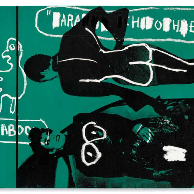 Andy Warhol — Горизонтальная покраска