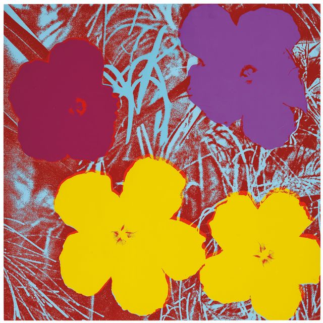 Andy Warhol — Цветы: одна тарелка
