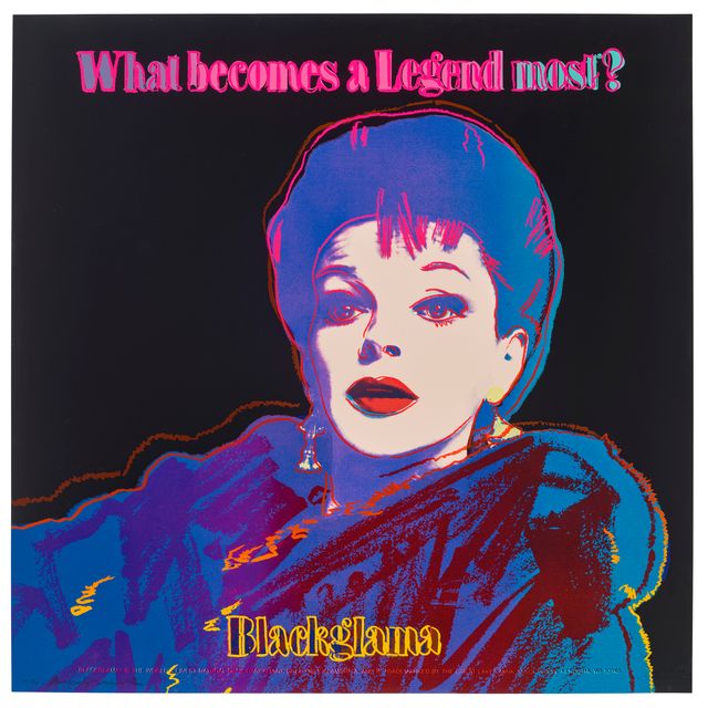 Andy Warhol — Черная глама (Джуди Гарленд), из рекламы
