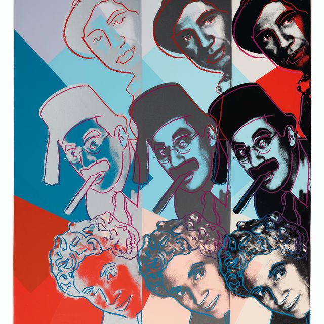 Andy Warhol — Братья Маркс из "Десяти портретов евреев двадцатого века"