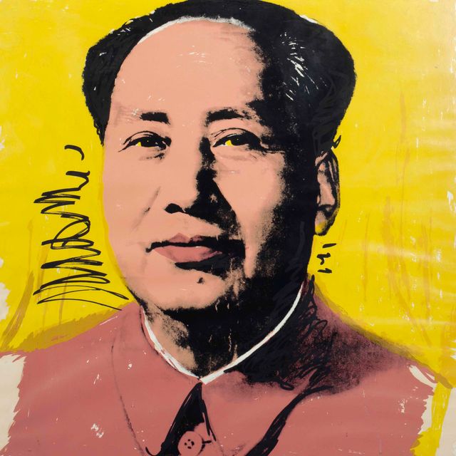 Andy Warhol — Мао: одна тарелка