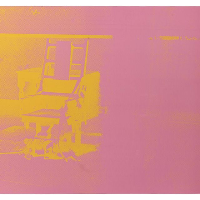 Andy Warhol — Электрический стул: Один отпечаток