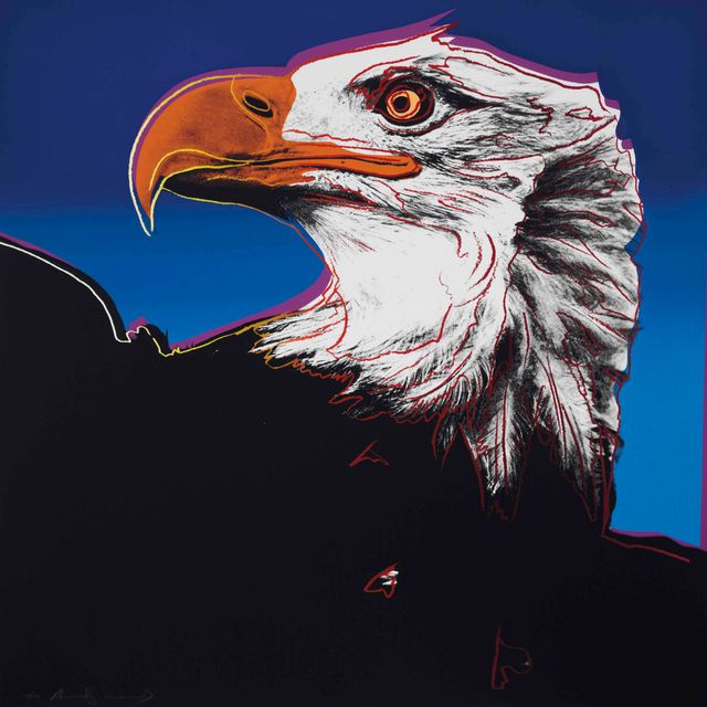 Andy Warhol — Белоголовый орлан, относящийся к исчезающим видам
