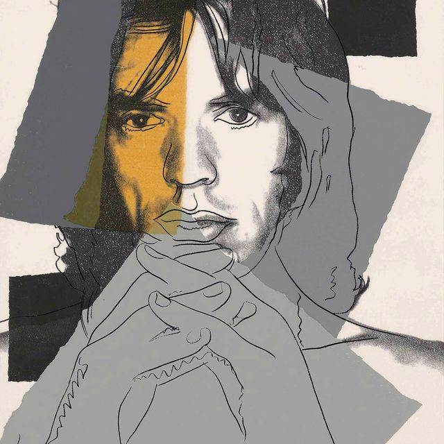 Andy Warhol — Мик Джаггер