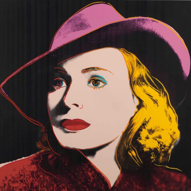 Andy Warhol — Ингрид Бергман в шляпе, от Ингрид Бергман