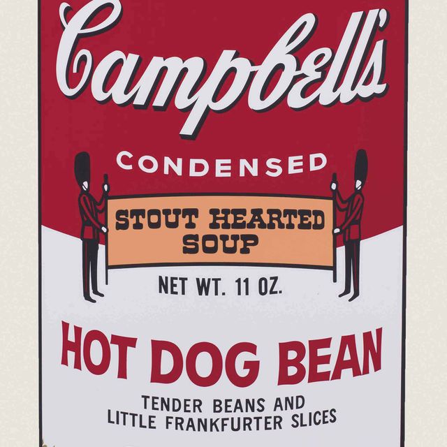 Andy Warhol — Хот-дог с фасолью от Campbell's Soup II