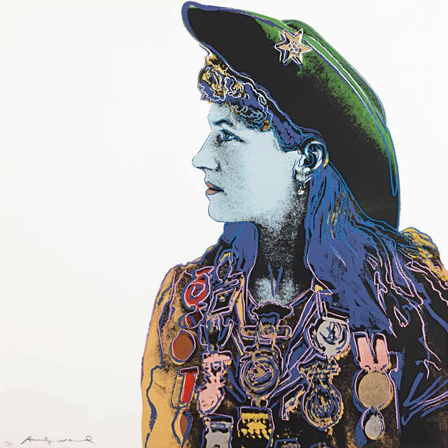 Andy Warhol — Энни Оукли из "Ковбоев и индейцев"