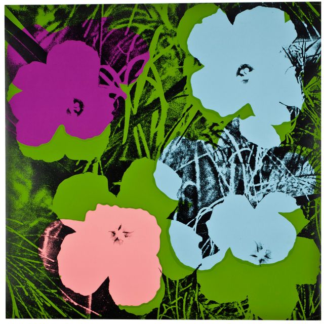 Andy Warhol — Цветы: одна тарелка